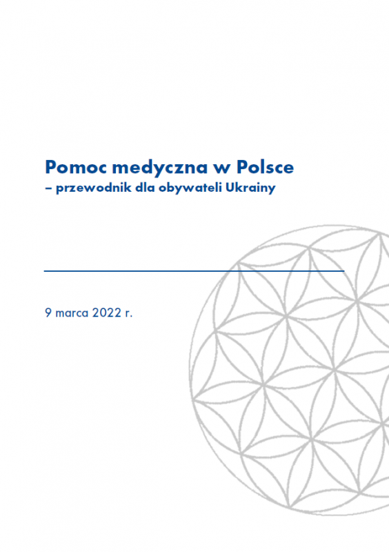 Pomoc medyczna w Polsce - przewodnik dla obywateli Ukrainy