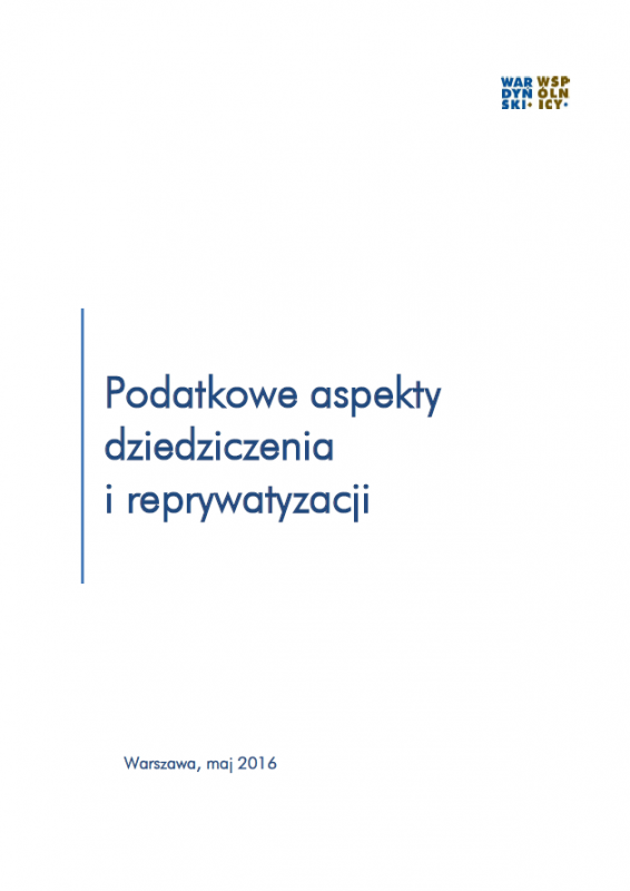 Podatkowe aspekty dziedziczenia i reprywatyzacji