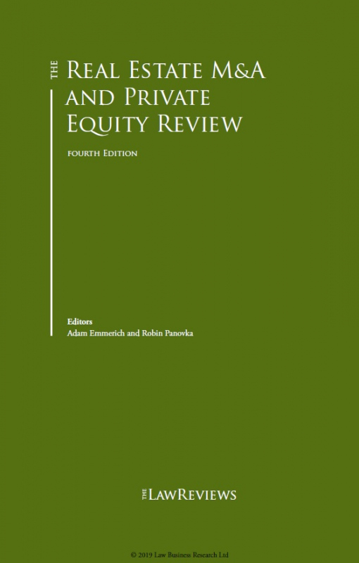 The Real Estate M&A and Private Equity Review - Edition 4 